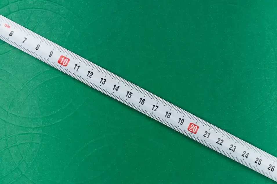 sentimeter untuk mengukur zakar sebelum pembesaran
