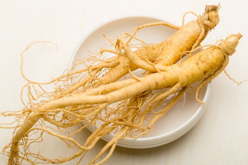 Akar ginseng adalah asas tincture yang membesarkan zakar